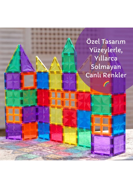 108 Parçalı Manyetik Yapı Seti