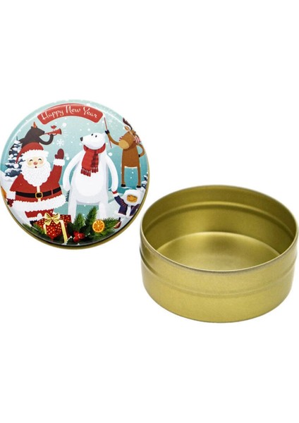 Yılbaşı Mum Yapım Seti Metal Mum Kabı Noel Baba ve Kutup Ayısı 5li + Kurabiye Adam Silikon Kalıp fırsatları