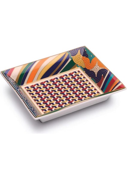 Living Porselen Dekoratif Tabak 19,5 x 15,5 cm