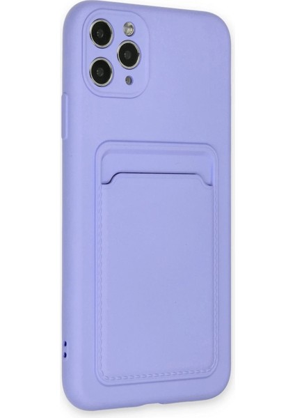 Bfs iPhone 11 Pro Max Kılıf Kelvin Kartvizitli Silikon - Lila fiyatları