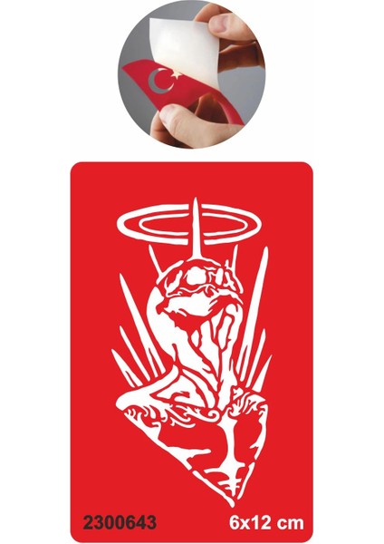 Uçan Adam Tattoo Geçici Dövme Şablonları Kına Kalıpları
