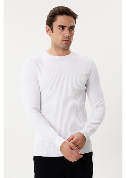 Et 3632 Bisiklet Yaka Tüylenmez Erkek Triko Kazak modelleri