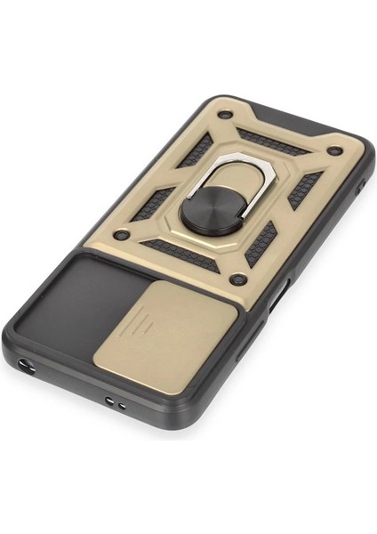 Bfs Xiaomi Redmi Note 12 5g Kılıf Pars Lens Yüzüklü Silikon - Gold fırsatları