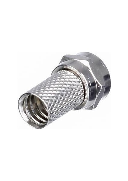 Fully E-320A Rg6/u4 18MM Geniş F Konnektör (100LÜ Poşet)