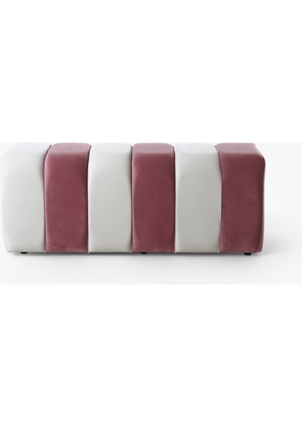 Yarmalı Bench Luna V-13 Pembe Beyaz modelleri