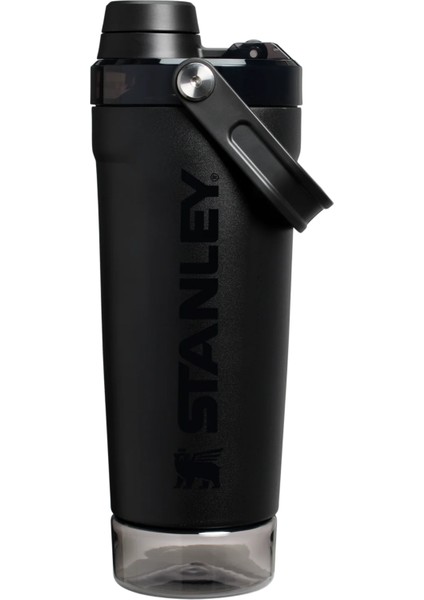 The Activate Shaker Bottle 20 Oz | 591 ml Sporcu Shaker Termos - Black
