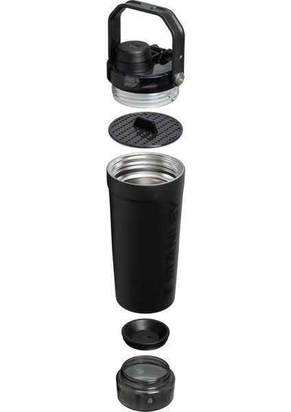 The Activate Shaker Bottle 20 Oz | 591 ml Sporcu Shaker Termos - Black modelleri