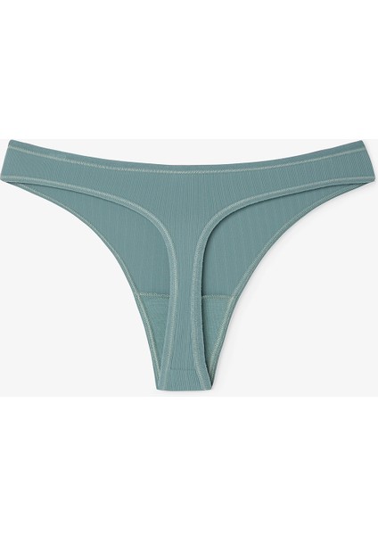 Koyu Gri Essentials Normal Bel Tanga Külot fiyatları