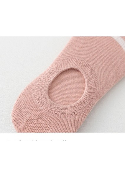 5' Çift Kadın Soft Renkli Görünmez Likralı ve Pamuklu Patik,babet Çorap modelleri