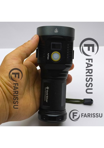 Gold Silver GS-14100 50W 5000 Lümen Profesyonel Şarjlı El Feneri modelleri