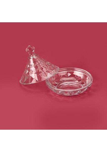 Glass Cam Şekerlik - Şeffaf - 6 cm modelleri