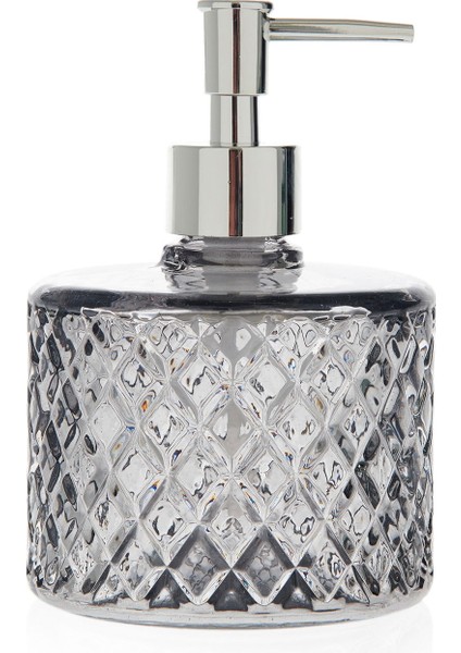 Design Kristal Cam Sıvı Sabunluk - Füme modelleri
