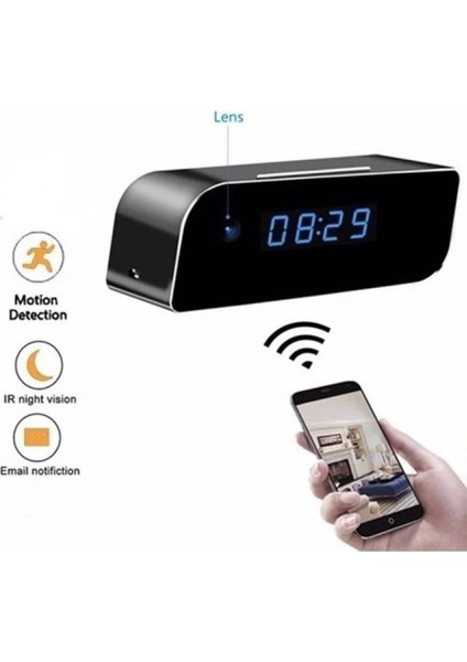 4K Wifi Gizli Kaamera Bebek Bakıcı Kamera 1080P Masa Üstü Sesli Kayıt