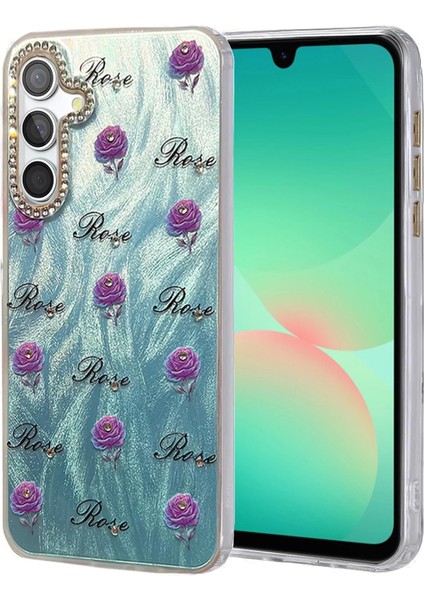 Bfs Samsung Galaxy A26 Kılıf Blade Aynalı Desenli Kapak - Desen 9