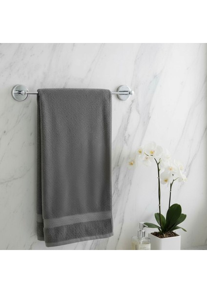 Uzun Havluluk Krom 40 cm Parlak Gümüş Duvar Tipi Paslanmaz Çelik Banyo Havlu Askısı Aparatı fırsatları