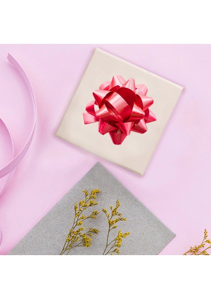 No:2 Kırmızı Hediye Paketi Süsü