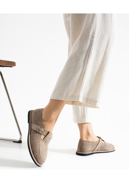 Arabella Kadın Süet Toka Detaylı Günlük Loafer Ayakkabı fırsatları