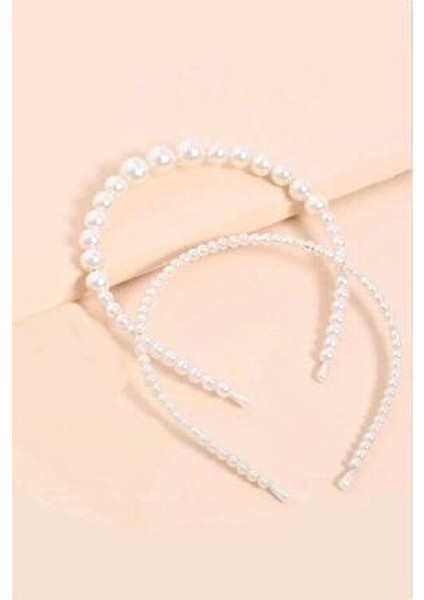 Kadın Pearly Inci Taç Set
