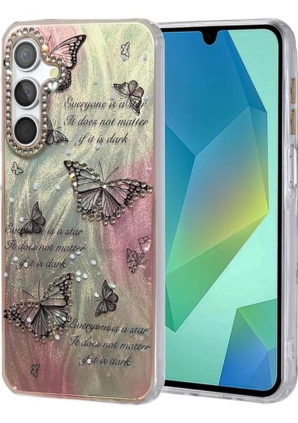 Bfs Samsung Galaxy A14 4g Kılıf Blade Aynalı Desenli Kapak - Desen 6