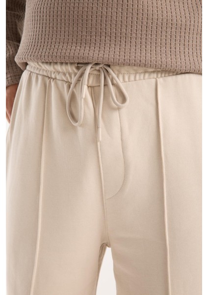 %100 Pamuk Bağcıklı Bel Bol Kesim Baggy Pantolon modelleri