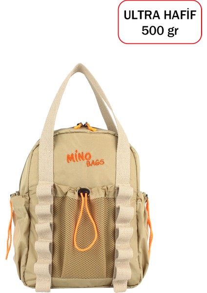 Fonksiyonel Ultra Hafif Kadın Sırt Çanta El ve Omuzda Kullanım Yandan Cepli Yeni Nesil Su Itici Kumaş