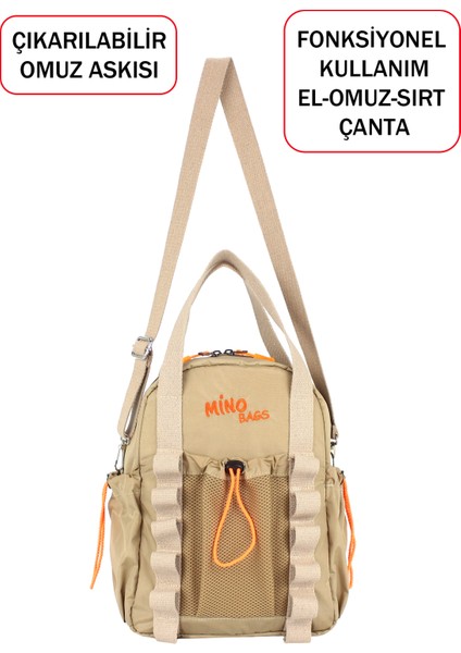 Fonksiyonel Ultra Hafif Kadın Sırt Çanta El ve Omuzda Kullanım Yandan Cepli Yeni Nesil Su Itici Kumaş indirimleri