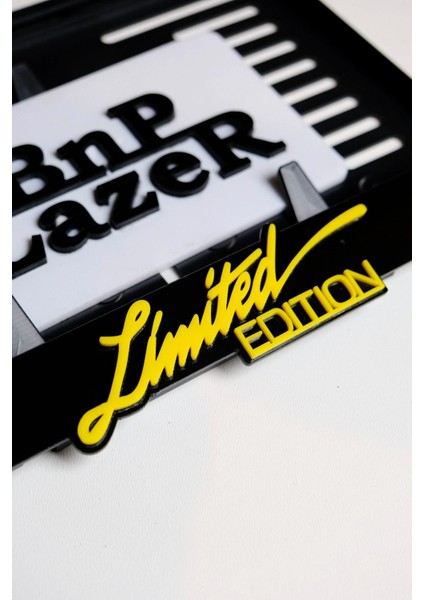Limited Edition Pleksi Motor Plakalık fiyatları