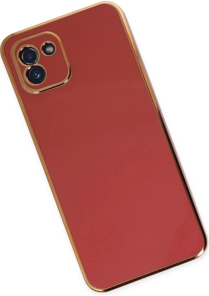 Bfs Samsung Galaxy A03 Kılıf Volet Silikon - Kırmızı modelleri