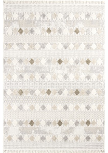 Boca J. 8008 Soft Geometrik Özel Ölçü Bukle Yumuşacık Salon Antre Mutfak Halı Yolluk modelleri