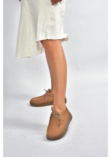 V999646401 Taba Hakiki Deri Nubuk Kadın Ayakkabı indirimleri