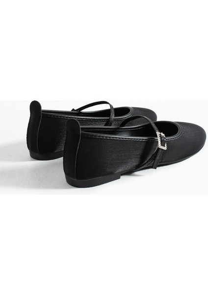 Felix Kadın Taş Tokalı Mary Jane Ayakkabı Babet fiyatları