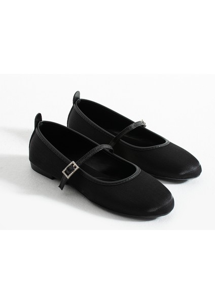 Felix Kadın Taş Tokalı Mary Jane Ayakkabı Babet fırsatları