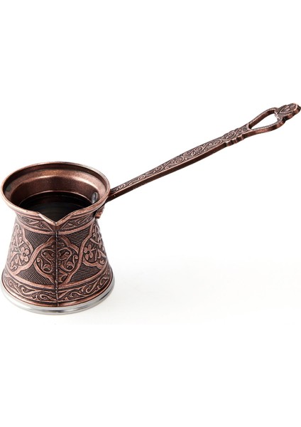 Metal Desenli Cezve No:2 - Kahverengi - 110 ml fiyatları