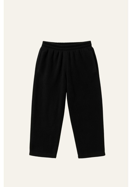 Erkek Çocuk Kapşonlu Fermuarlı Polar Ikili Takım - Siyah modelleri