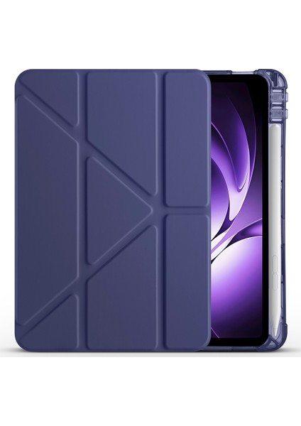 Xiaomi Redmi K Pad 8.8 Inc Yatay ve Dikey Standlı Antişok Köşe Korumalı Kalemlikli Origami Slikon Kılıf fiyatları