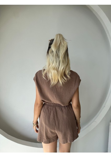 Ham Keten Şortlu Takım fırsatları