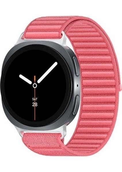 Apple Watch 10/11 42mm-38/40/41mm Kordon Dalgalı Cırt Cırt Hasır Kordon 2/3/4/5/6/se/7/8/9