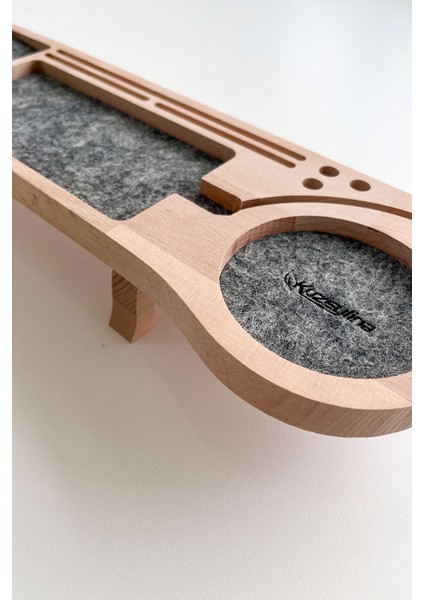 Ahşap Masaüstü Kalemlik Organizer & Telefon Standı fırsatları