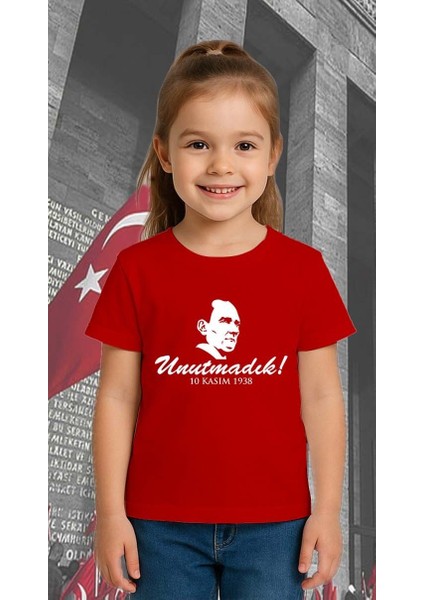Unisex Ay Yıldızlı T-Shirt 19 Mayıs 29 Ekim 23 Nisan 10 Kasım Atatürk Çocuk Tişört fiyatları