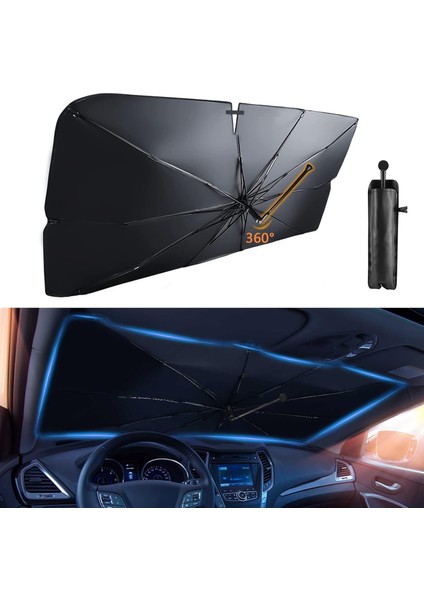 Kia Picanto, Hyundai Getz, Vw Up!, Renault Twingo, Dacia Logan Uyumlu Oto Şemsiye modelleri
