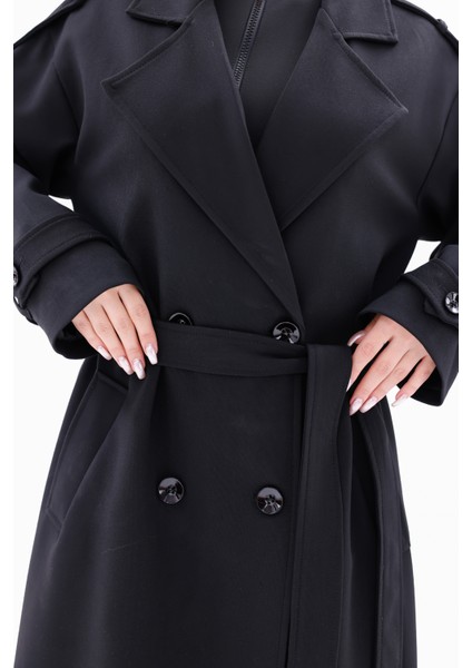 Kadın Trençkot Model Kaban