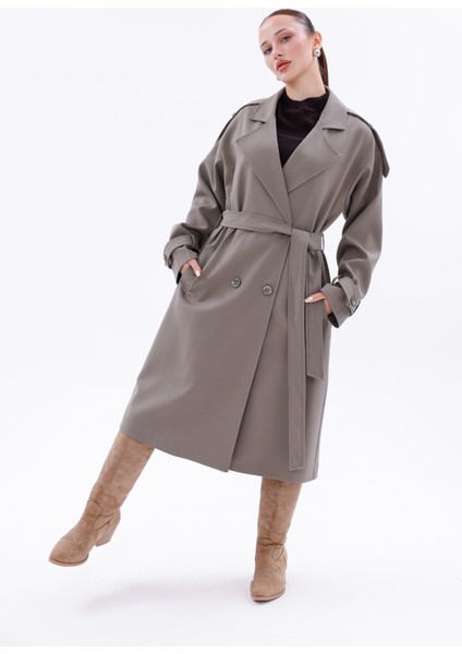 Kadın Trençkot Model Kaban fırsatları