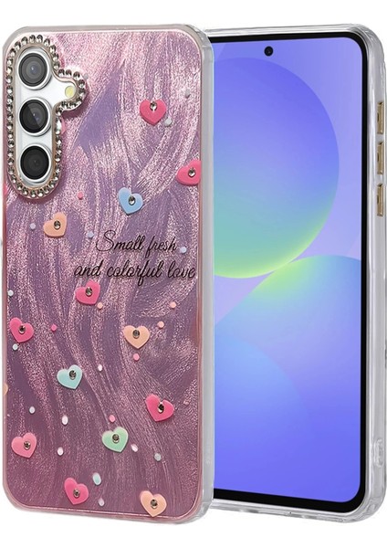 Bfs Samsung Galaxy A36 Kılıf Blade Aynalı Desenli Kapak - Desen 8