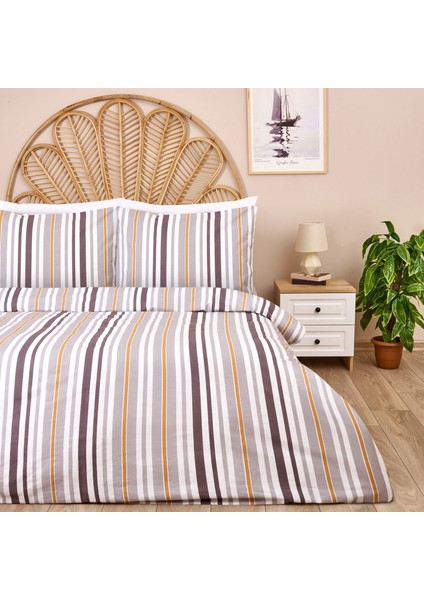 Soft Walden Çift Kişilik Nevresim Takımı - Renkli