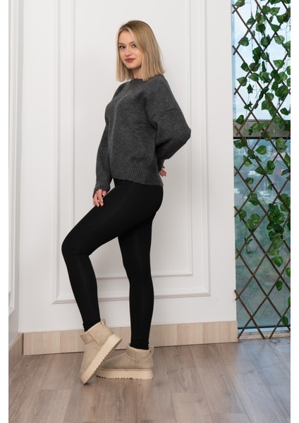 Yuvarlak Yaka Yumoş Triko Kazak 258181 fiyatları