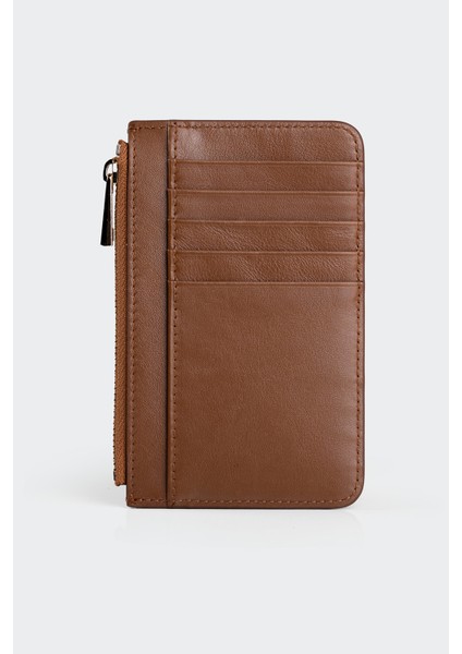 Hakiki Deri, El Yapımı, Kadın Kartlık, 5 Kart Yuvalı, 5507 Camel modelleri