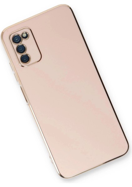 Bfs Samsung Galaxy A03S Kılıf Volet Silikon - Pembe modelleri