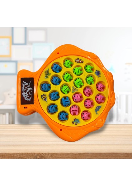 Kurbağa Yakalama Oyunu Sesli Işıklı Sesli Kurbağa Yakalama Fishing Frog 4 Olta 30X24 cm indirimleri