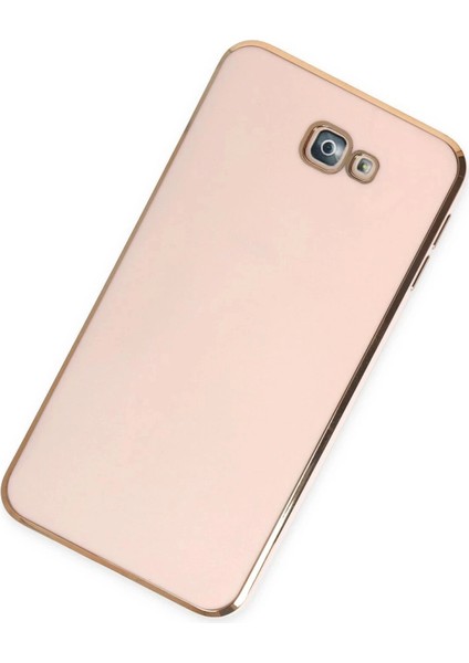 Bfs Samsung Galaxy J7 Prime Kılıf Volet Silikon - Pembe fiyatları