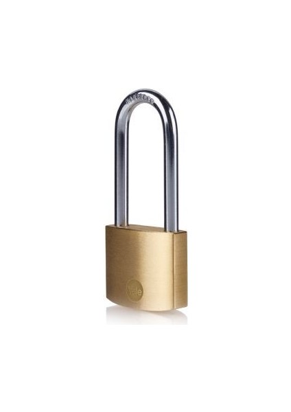 Yale 30 mm Uzun Halka Kanca Masterli Pas Sistem Prinç Asma Kilit Tek Anahtar